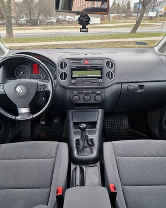 Volkswagen Golf Plus cena 18819 przebieg: 200870, rok produkcji 2009 z Lublin małe 16